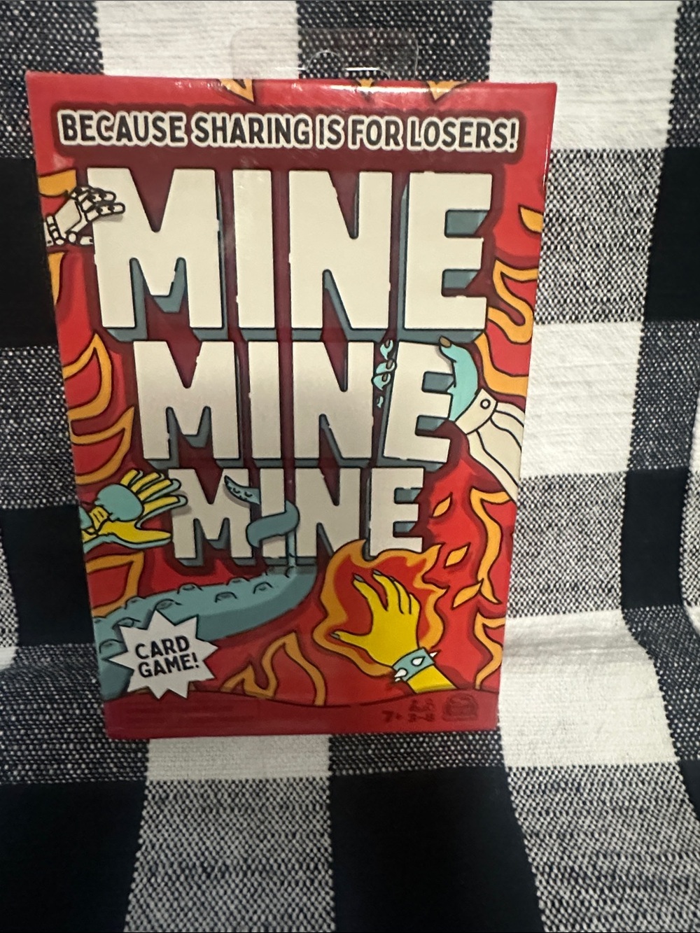 Mine Mine Mine Card Game - NWT